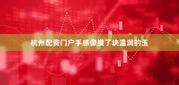 杭州配资门户手感像摸了块温润的玉